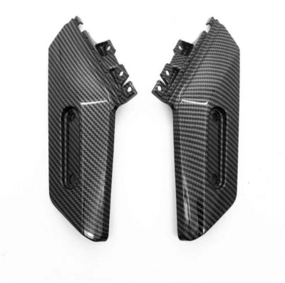 For Yamaha TMAX 530 2015-2019 Carbon Fiber Front Fender Side Panel Cover Fairing Foto 1 de 4