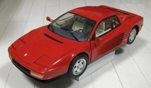 POCHER 1/8 Ferrari Testarossa Coupe Red Rare Miniature Car - Picture 1 of 9
