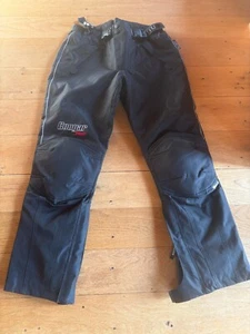 motorcycle protective trousers Black Cougar Plus Dura Gauard Mens Large - Picture 1 of 24