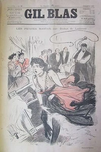 JOURNAL GIL BLAS N° 45 de 1893 DE LAFOREST BAUDELAIRE DESSIN STEINLEN MUSIQUE  - Bild 1 von 3