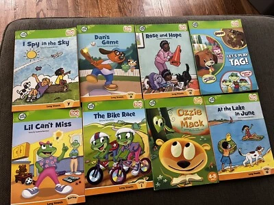 8x Leap Frog Leap Tag Interactive Reading Books Early Learning Lot LONG VOWELS - Image 1 of 4