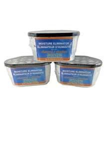 NEW 3X Moisture Eliminator w Charcoal Absorber Camper Closet Garage - Picture 1 of 4