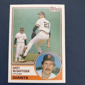 1983 Topps Traded Set Break #68T Andy McGaffigan NM-MT+ San Francisco Giants