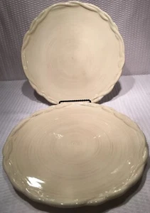 Menge 2 ~ 11" Creme Essteller The Octavia Hill Collection Tracy Porter ~ EG - Bild 1 von 4