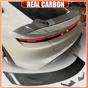 Alerón trasero de carbono real para Porsche Taycan 9J1 Base 4S 2019-25 - Imagen 1 de 18