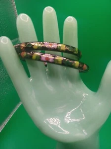 cloisonne bangle bracelets - Picture 1 of 12