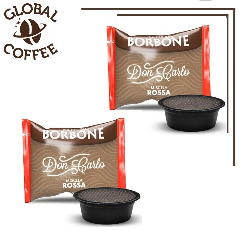 300 Capsule Don Carlo Borbone Miscela Rossa per LAVAZZA A MODO MIO Rosso