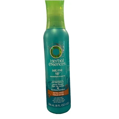 Herbal Essences Set Me Up Hairspray  8OZ NEW Ships Fast Non Aerosol Extra Hold - Image 1 of 3