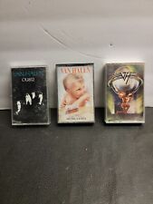 Lot of 3 Van Halen Cassettes - OU812, 1984, 5150