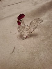 Swarovski Crystal Cockerel Rooster Figurine