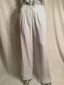 Designer Light Summer Cotton Pants Soft Lining New Tags! U.S.Domestic Ship Only - Picture 1 of 6