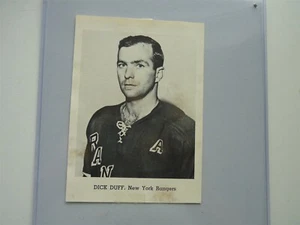 DICK DUFF VINTAGE 1963  NHL PHOTO NEW YORK RANGERS ORIGINAL PHOTO - Picture 1 of 2