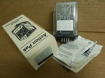 NEW ACTION PAK RELAY 4570-297N 120 Vac 11 pins MDL 4570-297N - Image 1 of 4