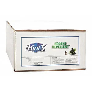 Mint-X Recycled Trash Bag,56 gal.,Black,PK100 MX4347XHB Mint-X MX4347XHB 43 in x - Picture 1 of 1