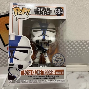 Funko Pop Star Wars 501St Clone Trooper Phase 2 Good condition - Picture 1 of 4
