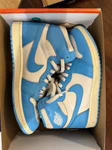 Talla 10 - Air Jordan 1 Retro OG Alto UNC Reimaginado - Imagen 1 de 5