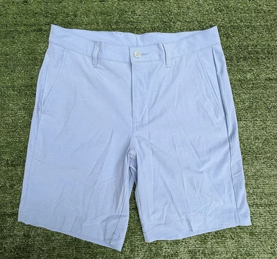 Grand Slam Golf Shorts Men 32 Light Blue Performance Chino Short - Image 1 of 4