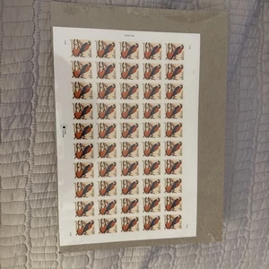 50 estampillas de cernícalo 1991 pájaro sellado EE. UU. 1 centavo - Imagen 1 de 4