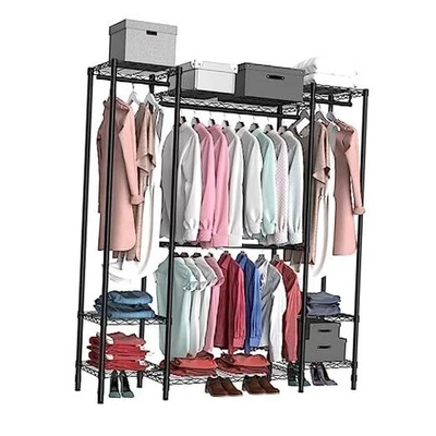 Perchero de alta resistencia para colgar ropa, ropa de metal  Foto 1 de 4