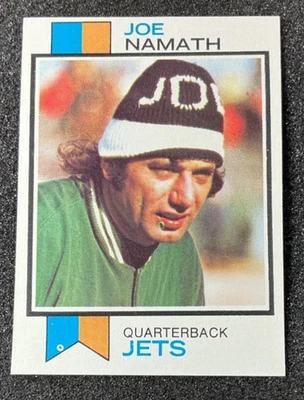 1973 Topps #400 Joe Namath   VG - Image 1 of 2