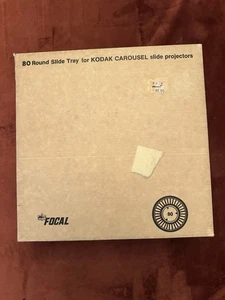 Kodak Carousel 80 Slide Tray With Original Box Vintage - Picture 1 of 4