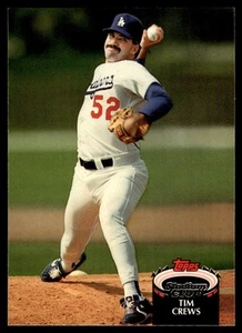 1992 Stadium Club Tim Crews Los Angeles Dodgers #349 - Picture 1 of 2