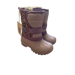 Lily & Dan Toddler Size 7/8 Sherpa-Lined Winter Snow Boots Waterproof-Insulated - Picture 1 of 6