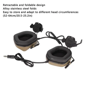 Military Headset Professional Military Headphones For Hunting - Zdjęcie 1 z 12