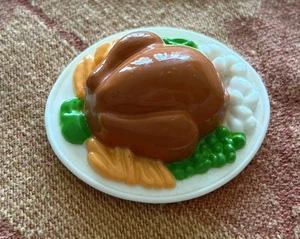 Fisher Price liebevolle Familie Puppenhaus URLAUB TÜRKEI SPEISEPLATTE • Spielzeug Teil - Bild 1 von 4