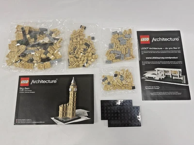 LEGO 21013 Architecture Big Ben Sealed Bags With Instructions - Image 1 of 3