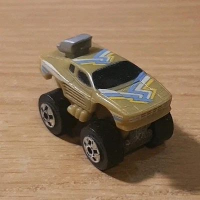 Camión monstruo Ferrari Green 1987 Micro Machines Road Champs  Foto 1 de 4