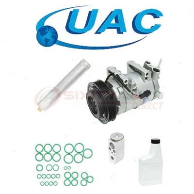 UAC AC Compressor & Component Kit for 2008-2012 Nissan Rogue - Heating Air vj Foto 1 de 4