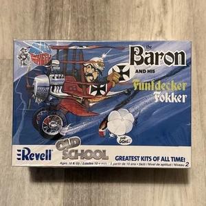Revell The Baron FunFdecker Fokker Deals Wheels Model Kit 1735 Parts Sealed! - Picture 1 of 5