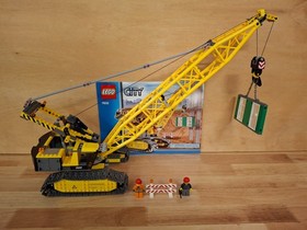 LEGO City #7632 Crawler Crane Complete with Instructions & Minifigures