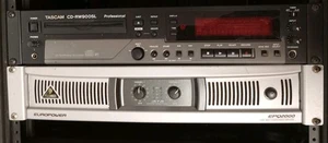 Tascam CD-RW900SL - PROFESIONAL Benringe Europower EPQ2000- AMPLIFIER - Picture 1 of 11
