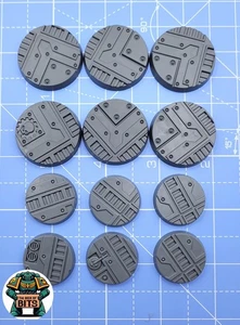 Warhammer 40K Necromunda Corpse Grinder Cult Bases - Picture 1 of 2