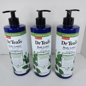 Dr Teal's 24 Hour Moisture+ Body Lotion, Eukalyptus & Spearmint & Essential Oils - Bild 1 von 2