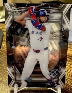 2025 Topps Chrome Black Vladimir Guerrero Jr. Depth Of Darkness Case Hit - Picture 1 of 2