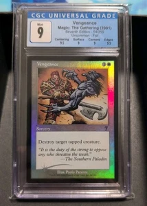 MTG Graded CGC 9 MINT: VENGEANCE (7th Edition FOIL 2001) Magic Gathering #CCG - Bild 1 von 8