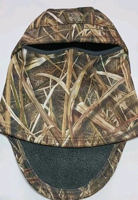 Hunting Hood Camouflage Full Face Hood Cover Hats Scarves Wicked Wing - Image 1 of 4