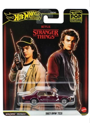 Hot Wheels Premium 2025 Pop Culture Stranger Things 1983 BMW 733i Presale - Image 1 of 3