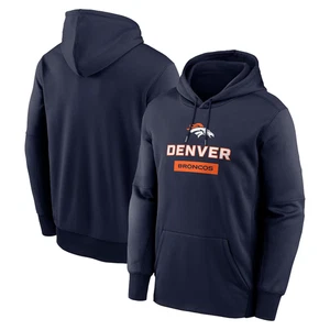 Neu Herren Denver 2025 Salute to Service Sideline Therma Pullover Sweatshirt Hoodie - Bild 1 von 4