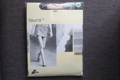 C&A 2 Paar Feinstrumpfhosen Gr. XL Nature 15 den Neu OVP - Bild 1 von 4