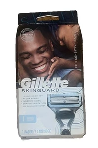 Gillette SkinGuard Technology 1 Razor & 1 Cartridge For Sensitive Skin - Picture 1 of 2