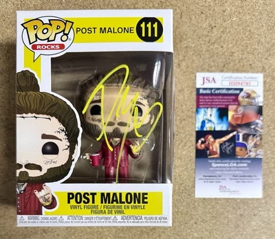 Post Malone Signed Vaulted Beerbongs And Bentleys Funko Pop! #111 With JSA COA - Image 1 of 4