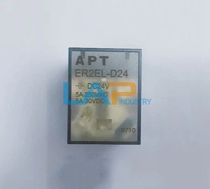 2 PIEZAS NUEVO PARA Relé de Control Intermedio Pequeño ER2EL-D24 DC24V - Imagen 1 de 1