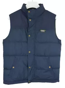 L.l.BEAN Pertex Quantum DownTek Water Repellent Waistcoat Men's MEDIUM Full Zip - Picture 1 of 10