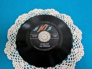 ACE CANNON : Alley Cat, Cannonball 45 RPM 1968 Hi Records #45-2148 Q5 - Picture 1 of 4