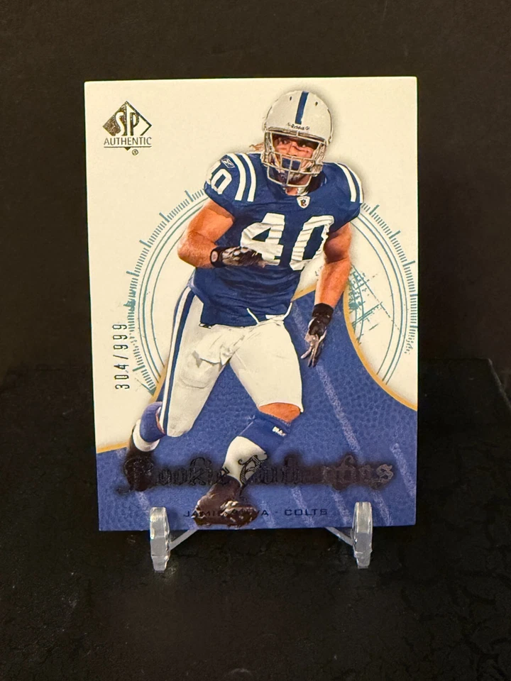 2008 Rookie Authentics Threads Jamie Silva RC Card #1787 #'ed /999 - Image 1 of 2