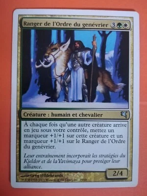 MTG Juniper Order Ranger MP VERY RARE FRENCH Language Salvat-Hachette 2007 - Image 1 of 4